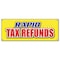 Signmission RAPID TAX REFUNDS BANNER SIGN taxes refund check preparer return cash file B-Rapid Tax Refunds - alternate 1